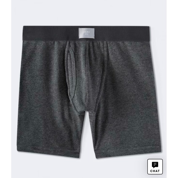 Aeropostale Other - Aeropostale Men's Classic 6" Boxer Brief Charcoal Heather Grey– Size Large –NWT